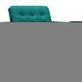Modway Furniture Loft Upholstered Fabric Armchair, Teal EEI-2050-TEA